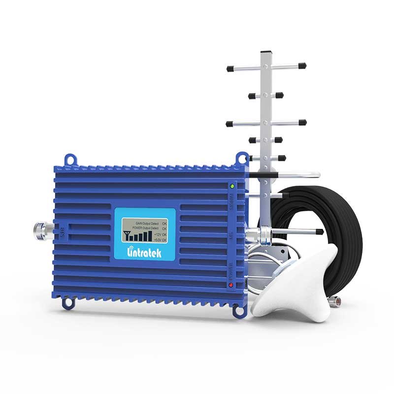 lintratek signal booster car booster 4g lte single band 1800mhz network 2g 3g 4g mobile repeater signal booster for mobile phone